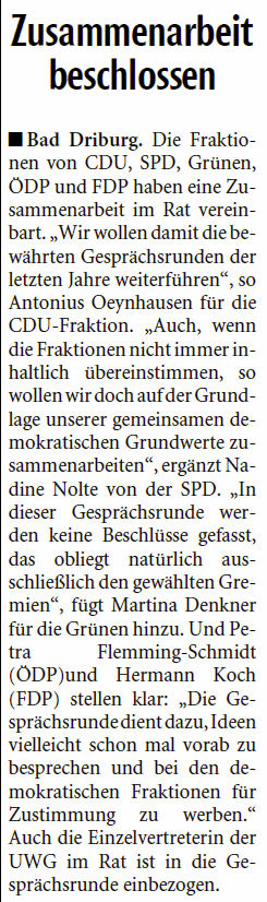 112520 OV BD ZusammenarbeitNW