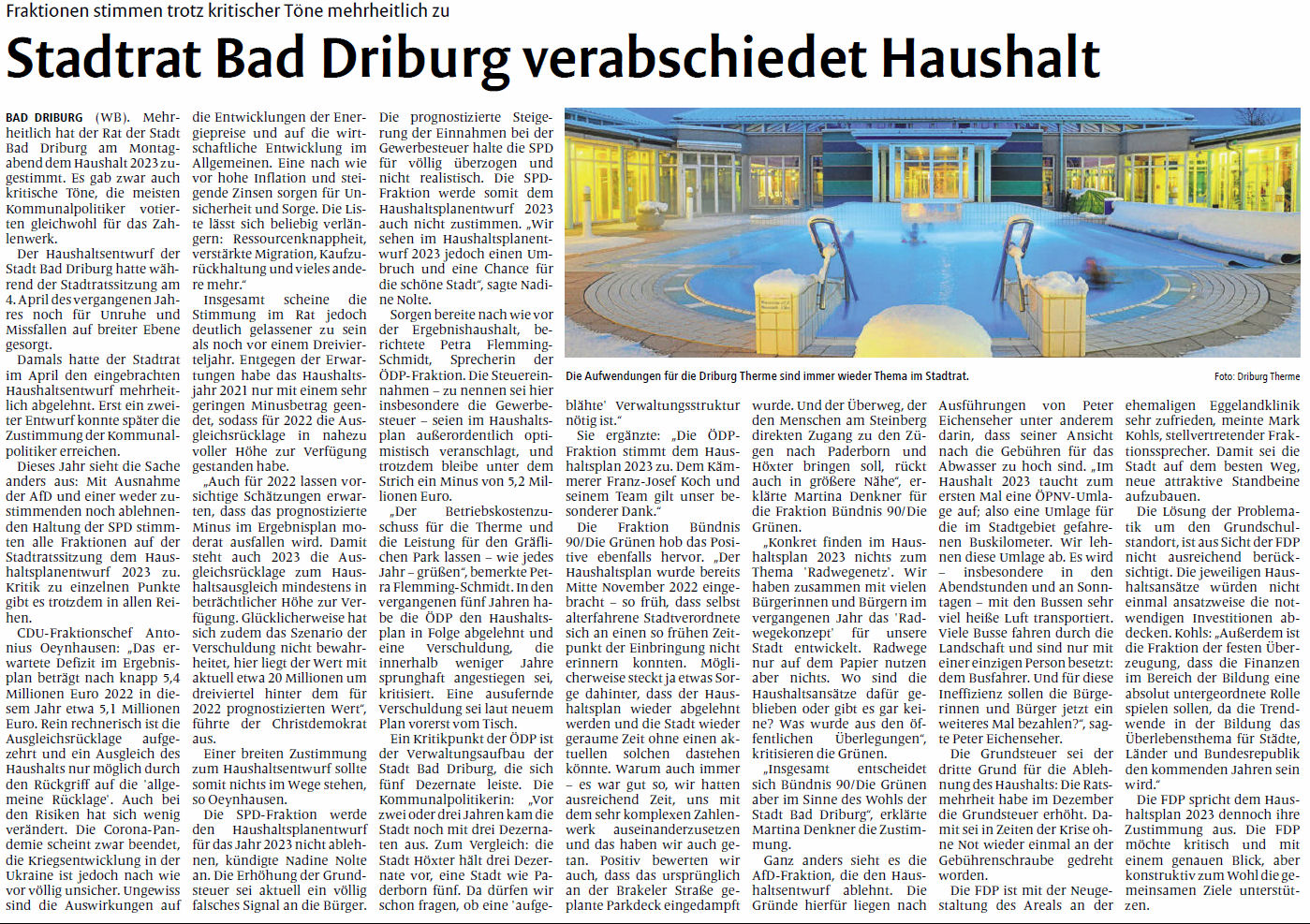 013123 OV BD HaushaltWB