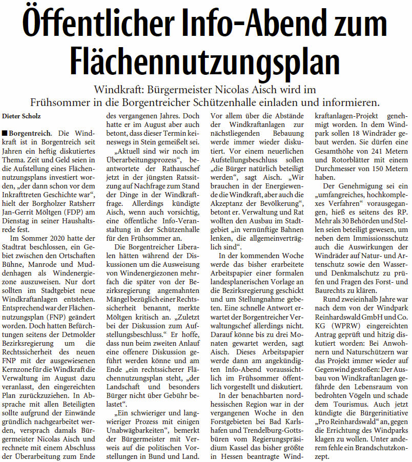 021122 OV BO FlaechennutzungNW